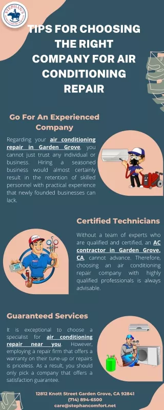 Tips for Choosing the Right Company for Air Conditioning Repair