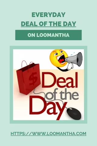 Deal of the day pdf