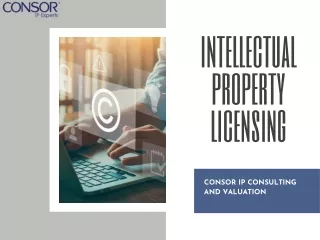 intellectual property licensing