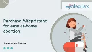 Purchase Mifepristone for easy at-home abortion