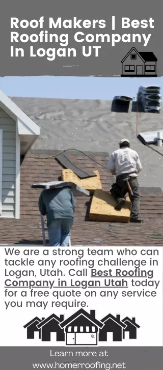 Roof Makers  Best Roofing Company In Logan UT