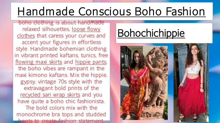 handmade conscious boho fashion