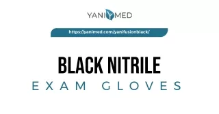 Sturdy and  best black nitrile exam  gloves in usa