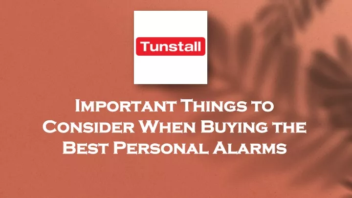 important things to consider when buying the best