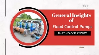 Breakthroughs of Installing Flood Control Pumps