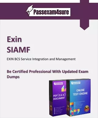 Try Exin SIAMF Dumps | SIAMF Verified Question Answers