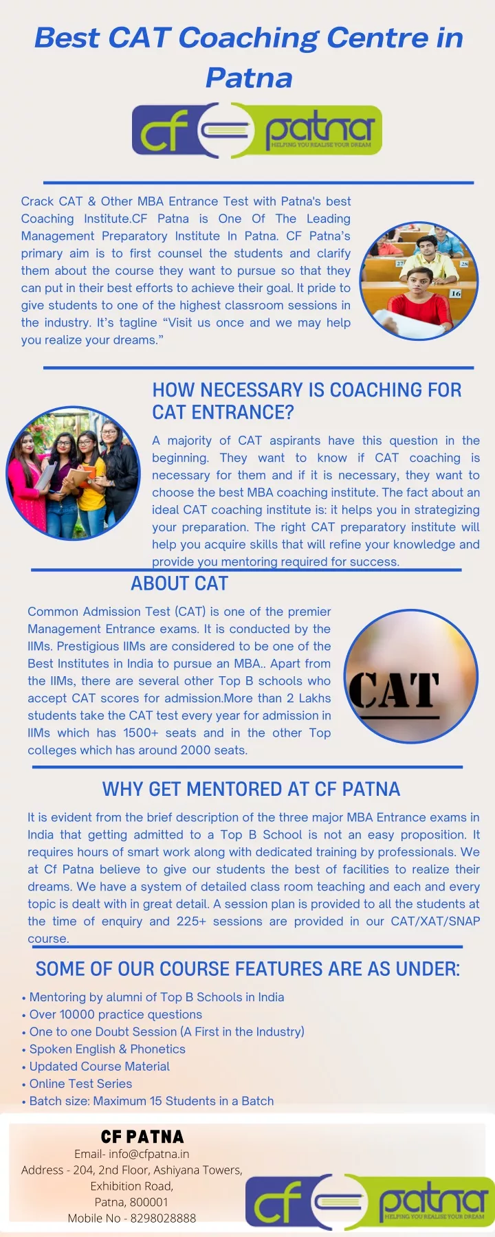 best cat coaching centre in patna