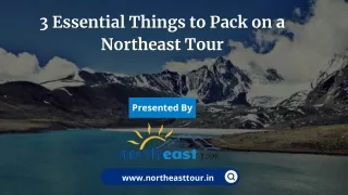 3 Essential Things to Pack on a Northeast Tour