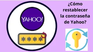 Cómo restablecer la contraseña de Yahoo