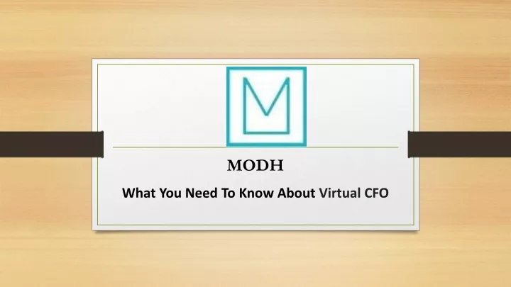 modh what you need to know about virtual cfo