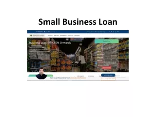 PPT - Small Business Loan PowerPoint Presentation, free download - ID ...
