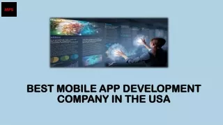best mobile app development company in the usa