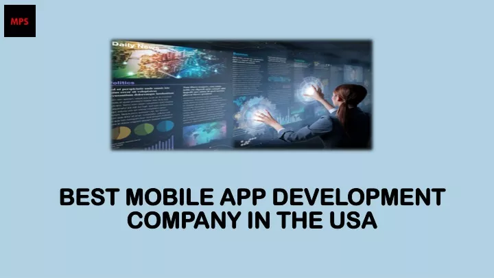 best mobile app development company in the usa