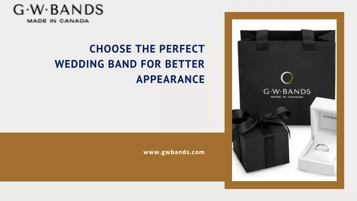 choose the perfect wedding band for better