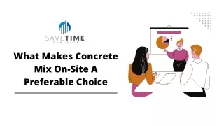 Ready Mix Concrete Supplier London | Save Time Concrete