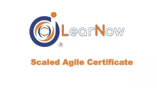 scaled agile certificate