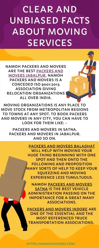 clear and unbiased facts about moving services