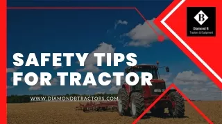 Safety Tips for Tractor