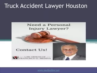 Truck Accident Lawyer Houston