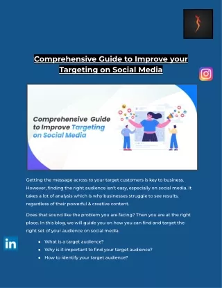 Comprehensive Guide to Improve your Targeting on Social Media