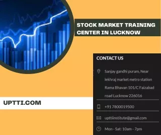 Stock Market Training Center in Lucknow