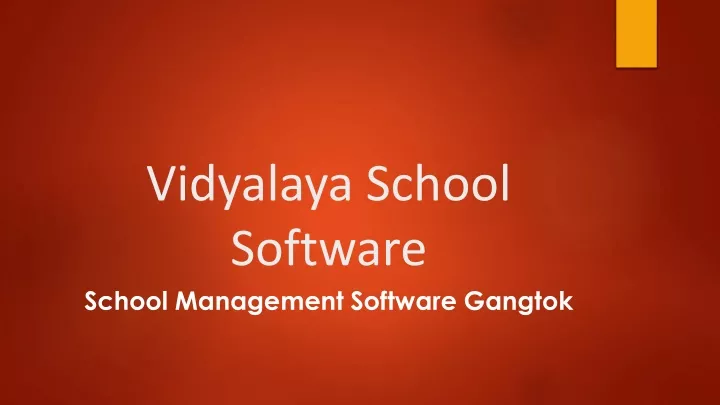 vidyalaya school software school management