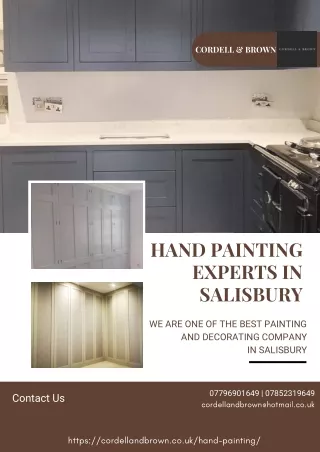 Hand Painting Experts in Salisbury