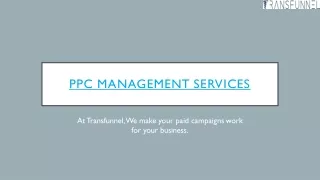ppc management services