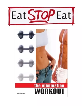 Eat Stop Eat by Brad Pilon PDF Program