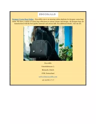 Designer Cactus Bags Online | Zoccolillo.com