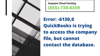 asquare cloud hosting 855 738 0359 error 6130