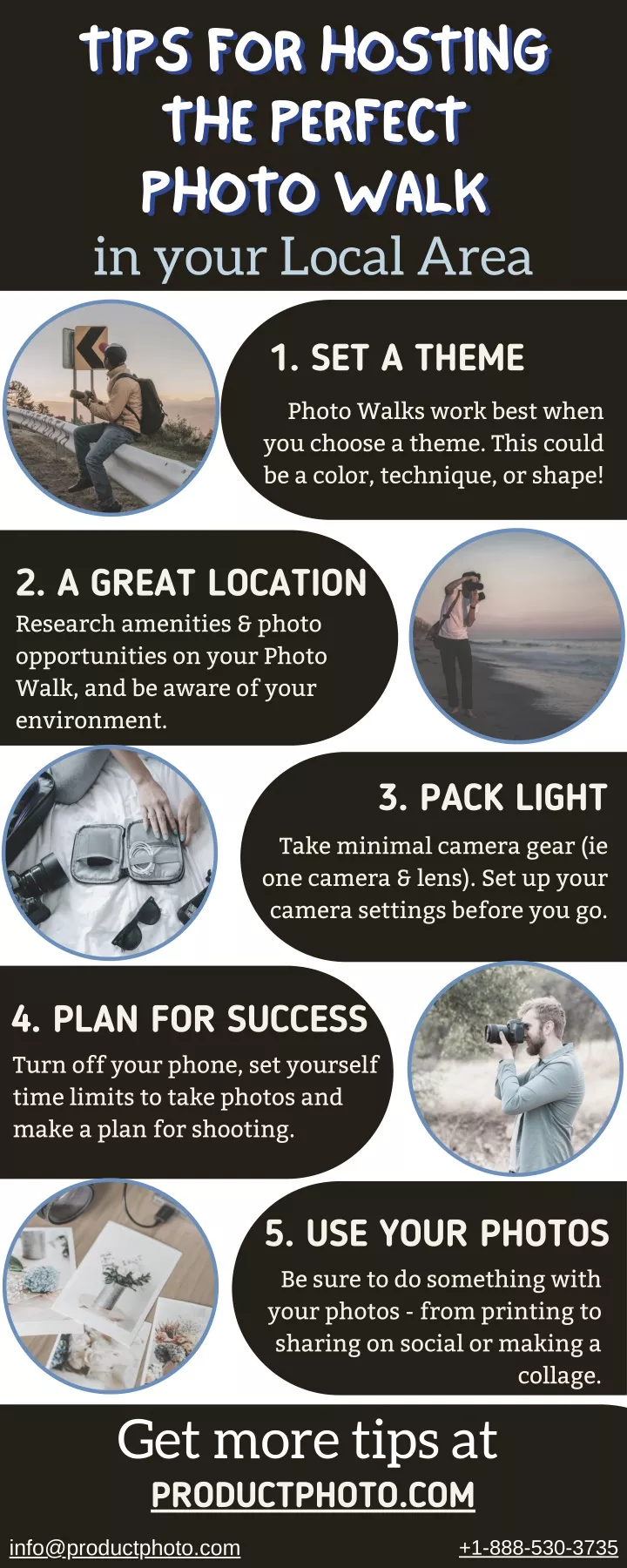 tips for hosting the perfect photo walk