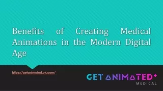 Benefits of Creating Medical Animations in the Modern