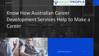 Understand How Australian Career Development Services Can Aid in Career Developm