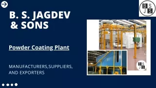 What is Powder Coating Plant?