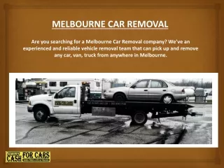 Car Removal Point Cook