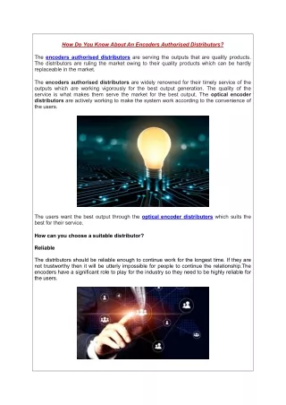 how do you know about an encoders authorised