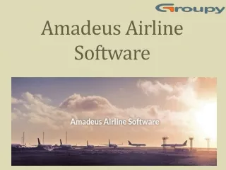 amadeus airline software
