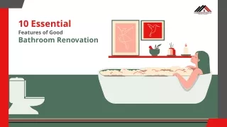 10 Essential Features of Good Bathroom Renovation