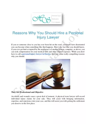 Hire a Personal Injury Lawyer in Encino | Hamid Soleimanian