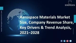 aerospace materials market size company revenue