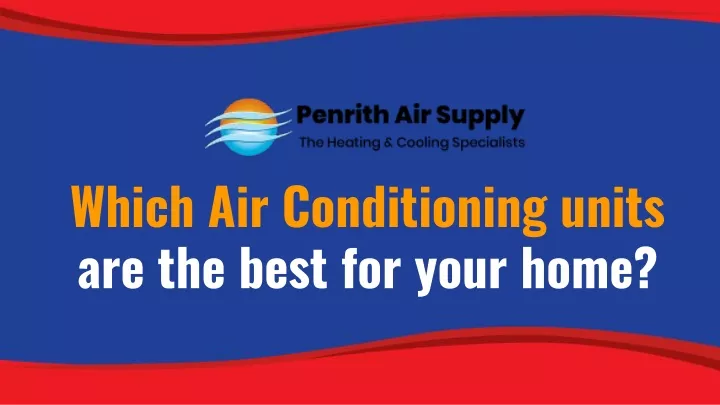 which air conditioning units are the best
