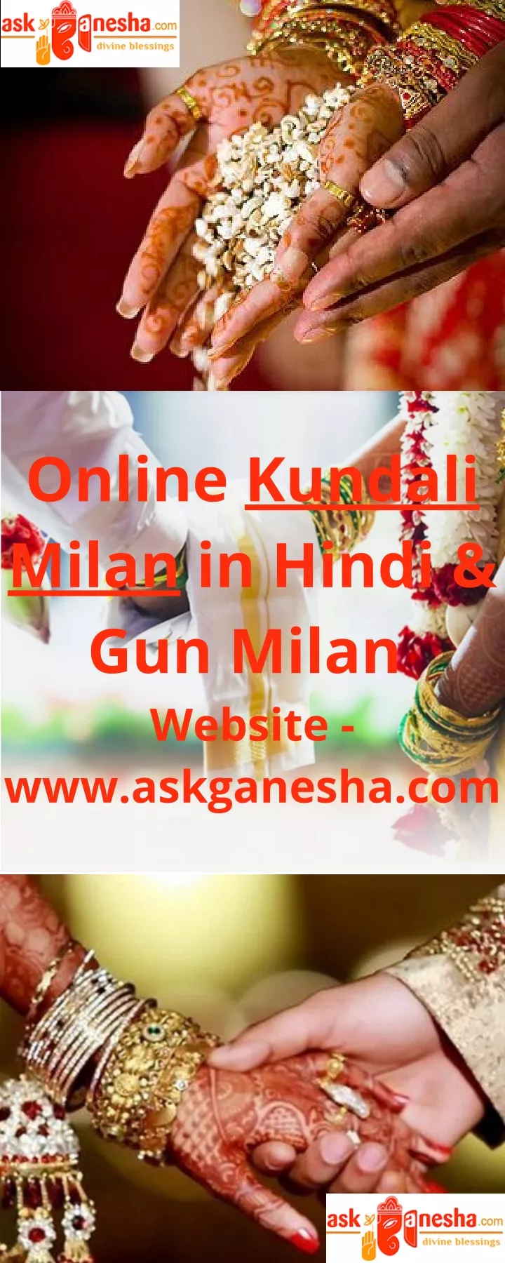 online kundali milan in hindi gun milan website