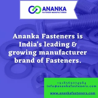 Brand Manufacturer of Fasteners