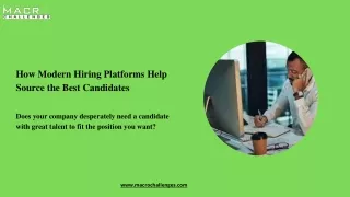 how modern hiring platforms help source the best
