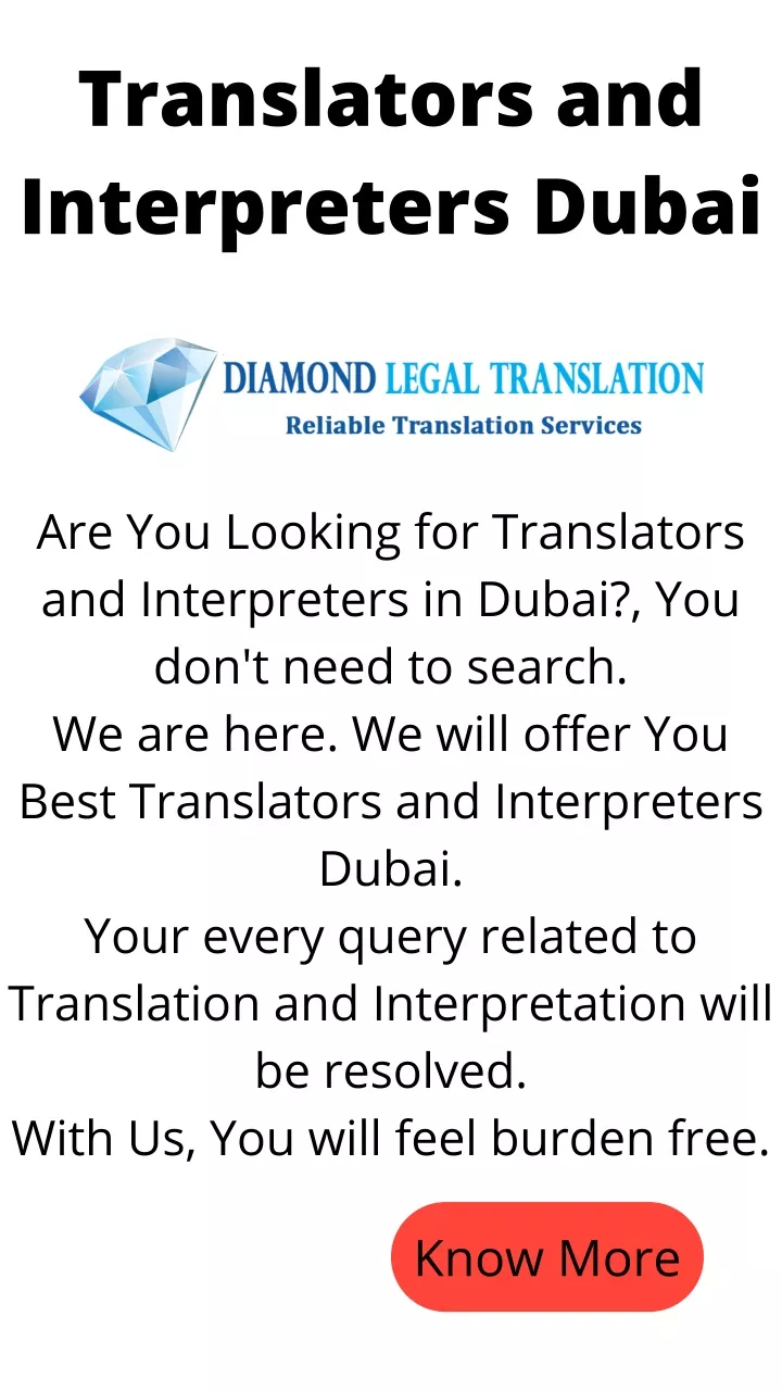 translators and interpreters dubai