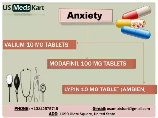 VALIUM 10 MG TABLETS