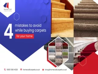 4 mistakes to avoid while buying carpets for your home