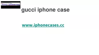 gucci iphone case