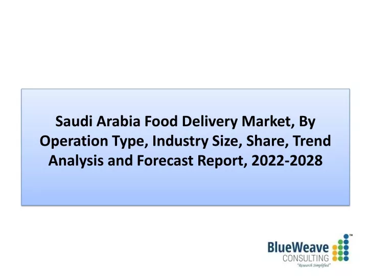 saudi arabia food delivery market by operation